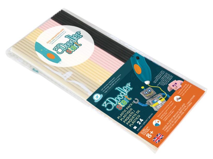 3Doodler ECO-MIX6 (beżowy/brzoskwiniowy/różowy/czarny)