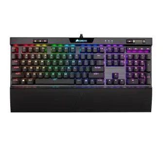 Klawiatura mechaniczna Corsair K70 RGB MK.2 Low Profile Rapidfire Cherry MX Czarny