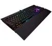 Klawiatura mechaniczna Corsair K70 RGB MK.2 Low Profile Rapidfire Cherry MX Czarny