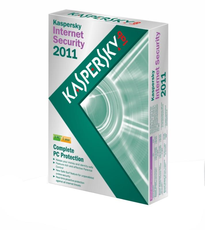 Kaspersky Internet Security 2011 PL BOX 1stan/12m-c