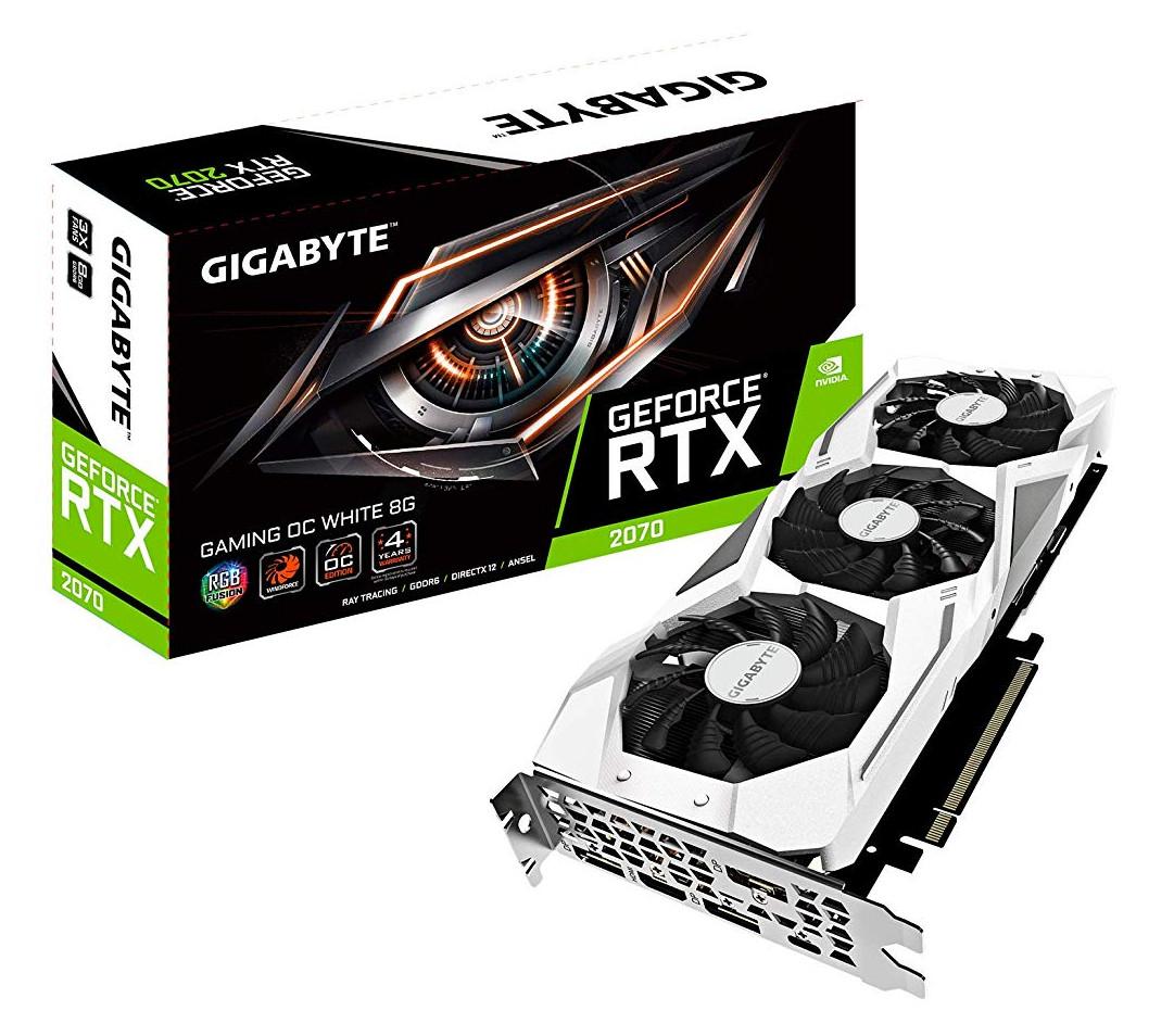 Gigabyte GeForce RTX 2070 GAMING OC 8G (biały)