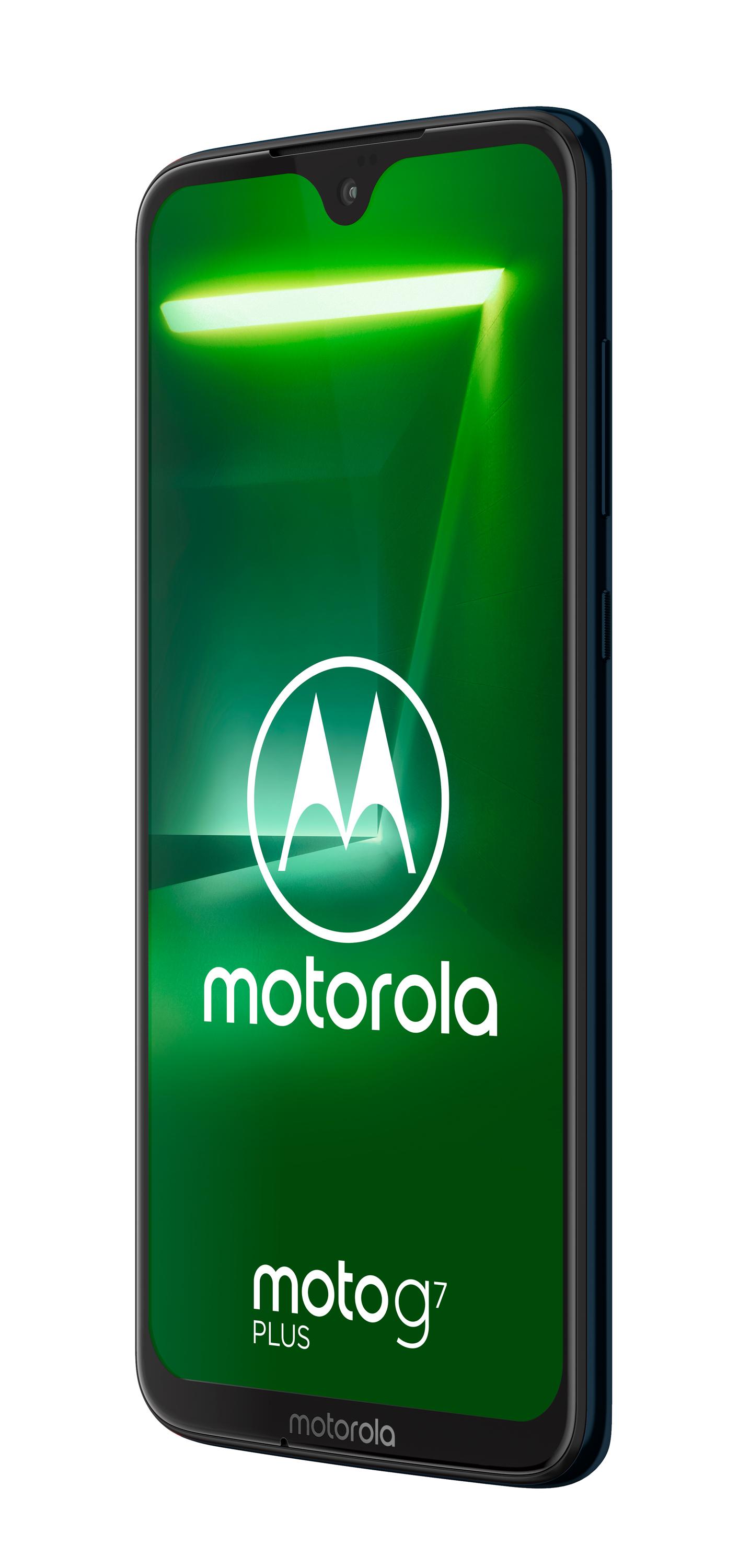 Smartfon Motorola Moto G7 Plus 4GB (granatowy)