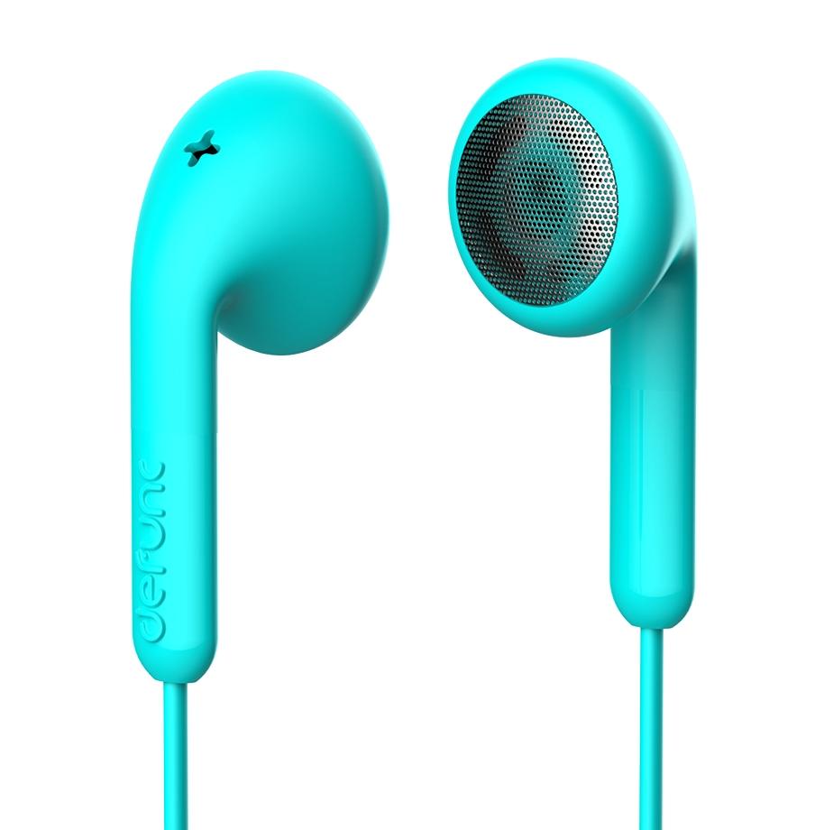 Słuchawki przewodowe DeFunc Earbud Basic Talk (niebieski)