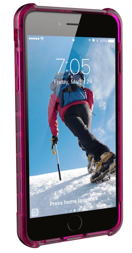 UAG Plyo Case iPhone 8/7/6s Plus (różowo-przezroczysty)