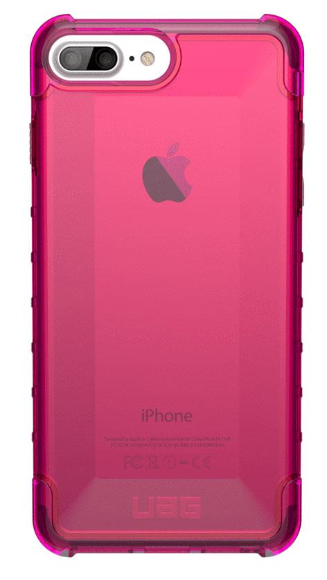 UAG Plyo Case iPhone 8/7/6s Plus (różowo-przezroczysty)