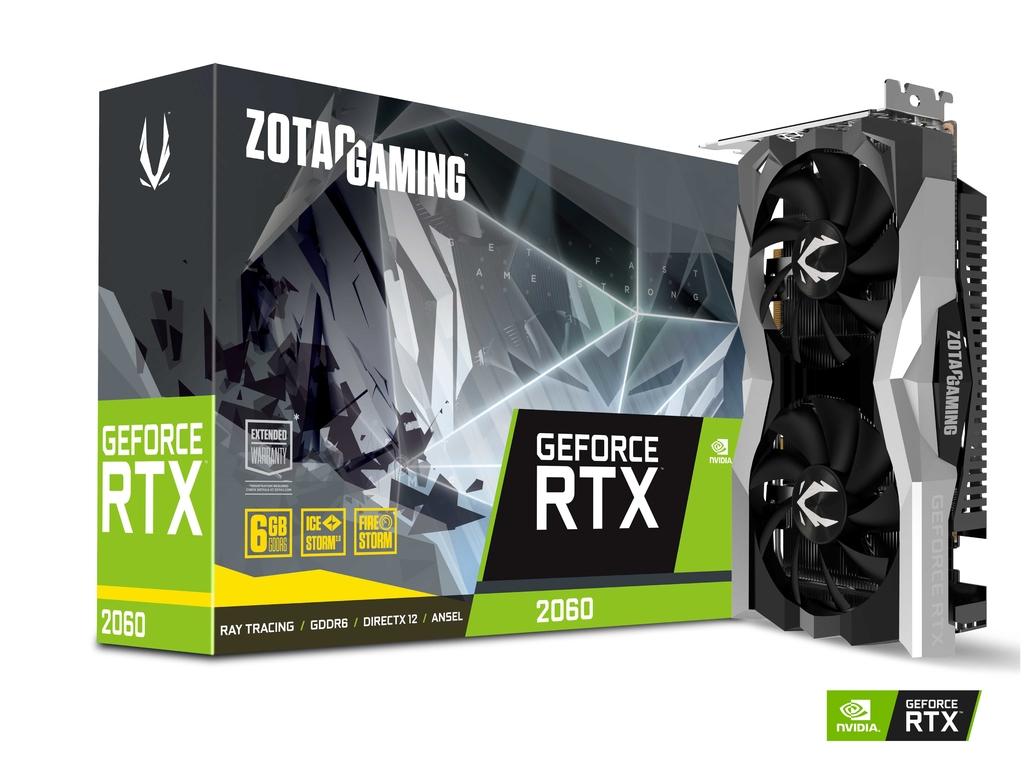 Zotac GAMING GeForce RTX 2060 Twin Fan 6GB GDDR6 192 bit
