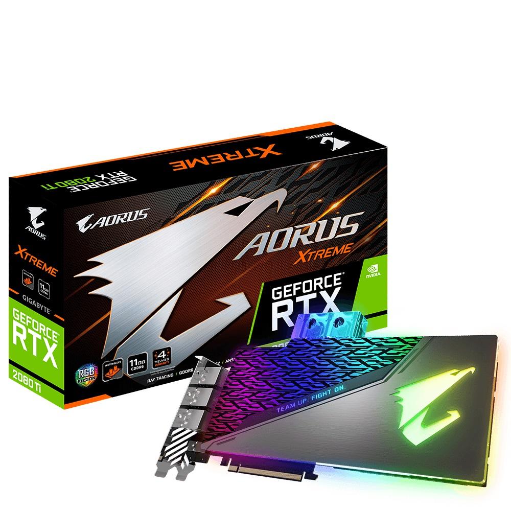 Gigabyte AORUS GeForce RTX 2080 Ti XTREME WATERFORCE 11G