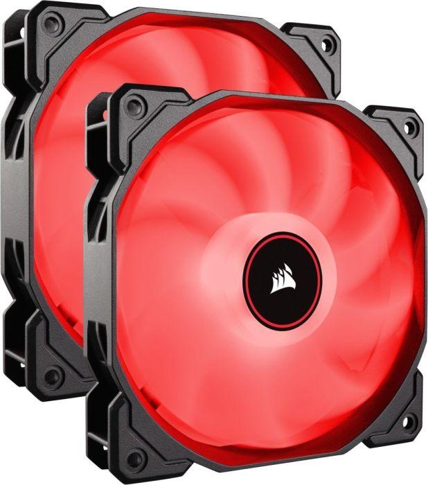 Wentylator Corsair Air Series AF140 LED Red 140mm Dual Pack