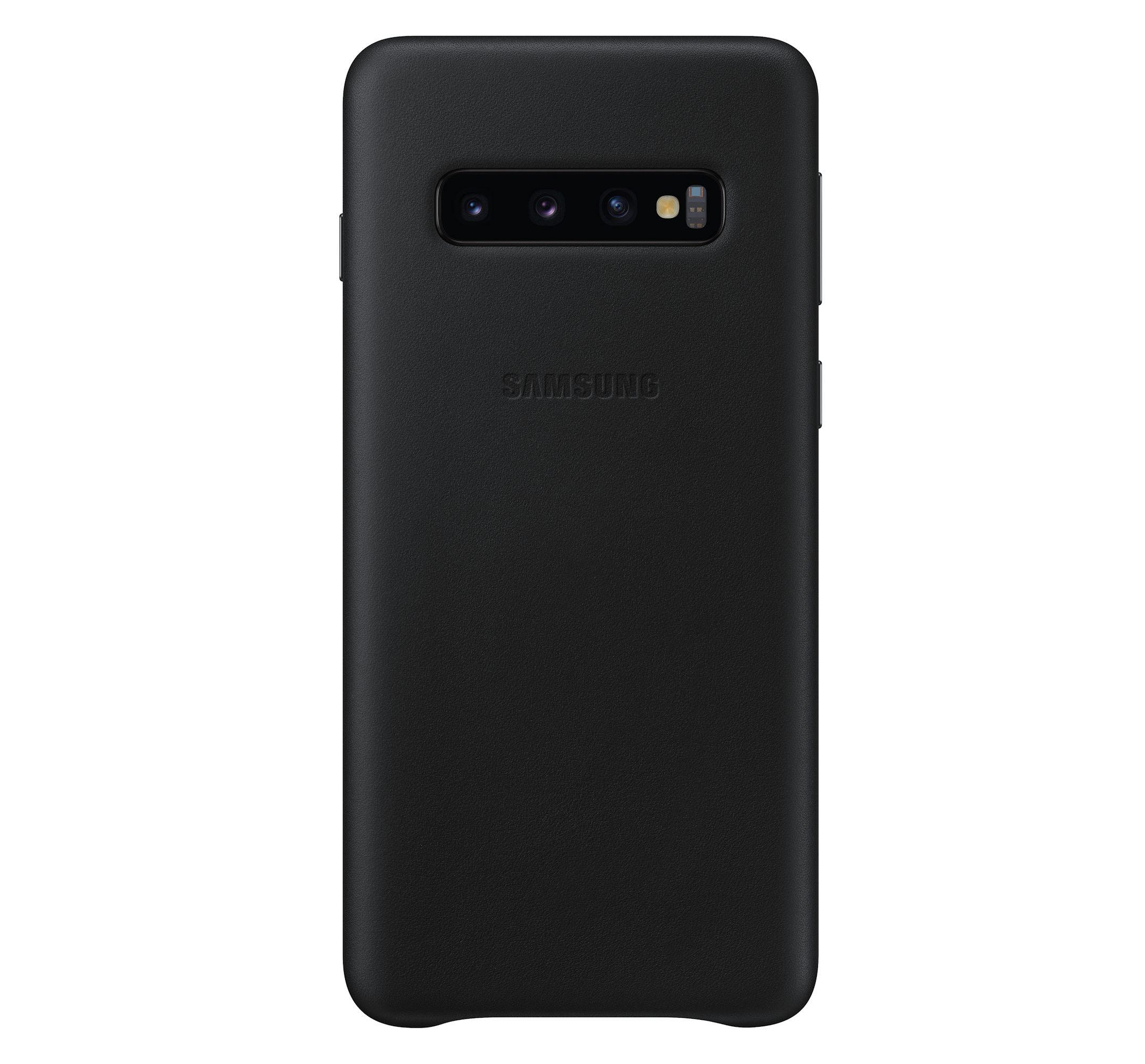 Samsung Galaxy S10 Leather Cover EF-VG973LB (czarny)