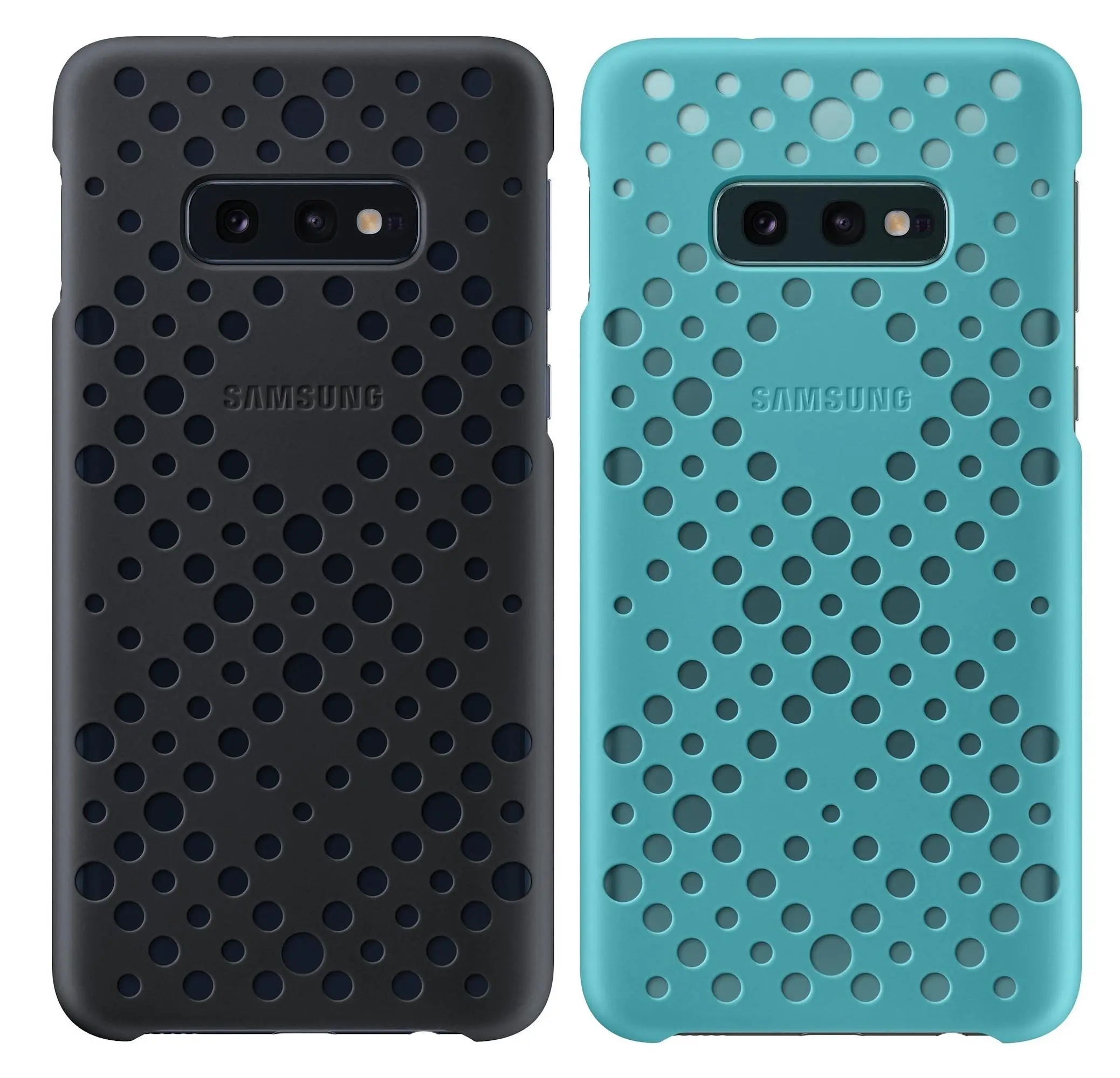 Etui Samsung Pattern Cover Pack do Galaxy S10e  Czarno-zielony