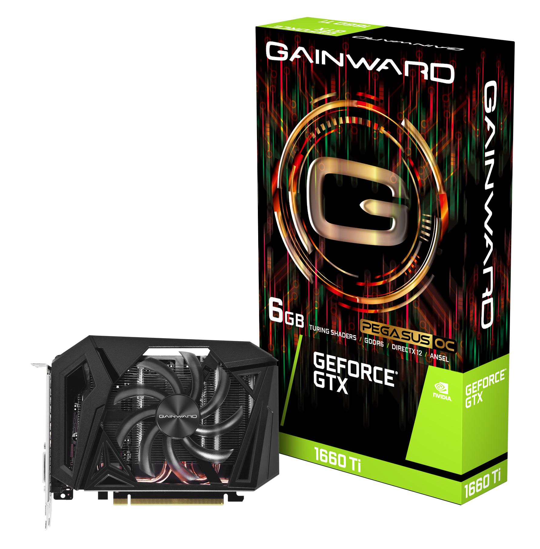 Gainward GeForce GTX 1660 Ti Pegasus OC 6GB GDDR6 192 bit