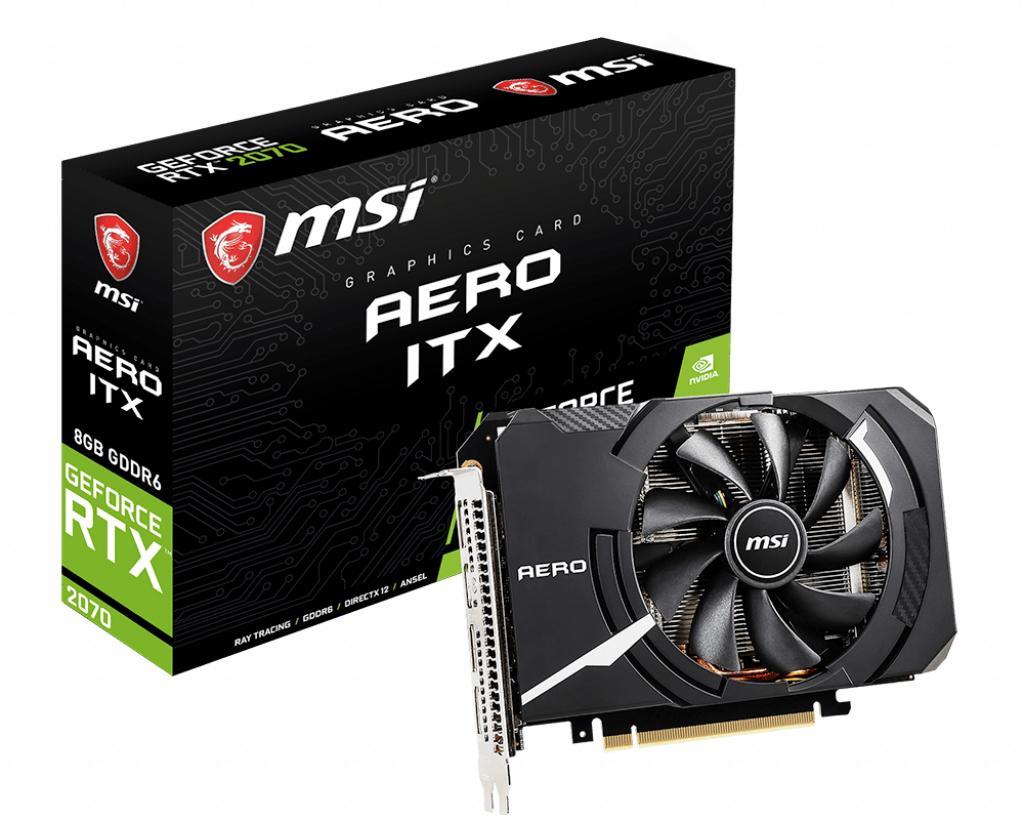 MSI GeForce RTX 2070 AERO ITX 8GB GDDR6 256-bit