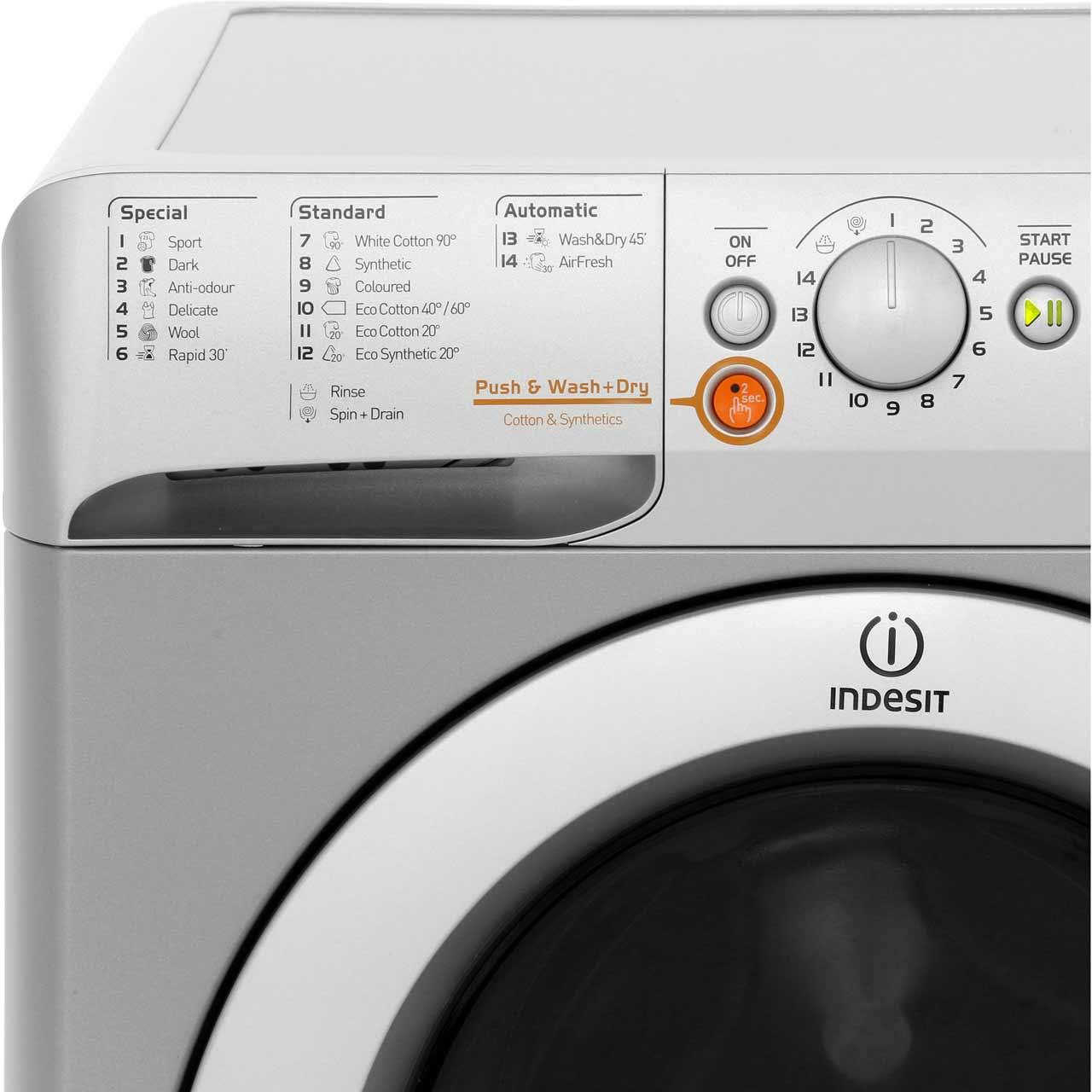 Pralko-suszarka Indesit Innex XWDE861480XSPL