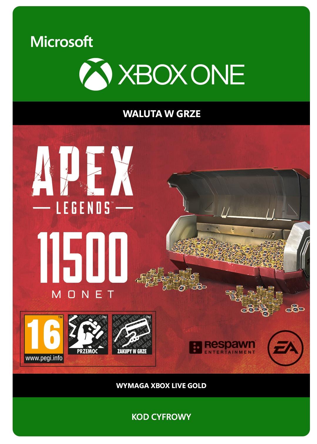 Apex Legends - 11500 monet [kod aktywacyjny] Xbox One