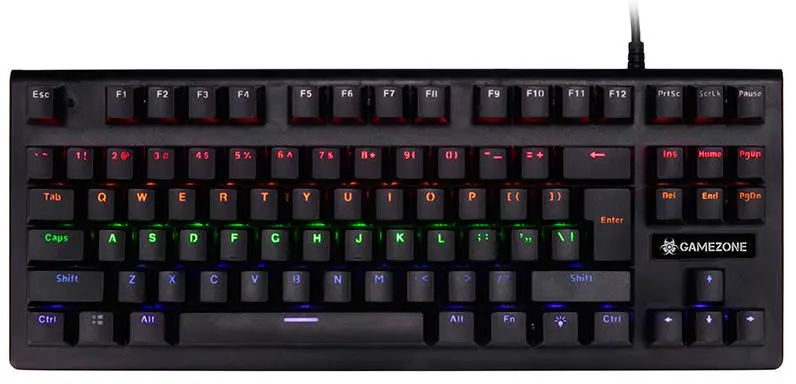 Klawiatura mechaniczna Tracer GAMEZONE Stinger 87 Czarny