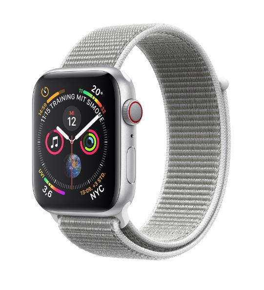 Apple Watch Series 4 40 mm GPS + Cellular Opaska (biały)