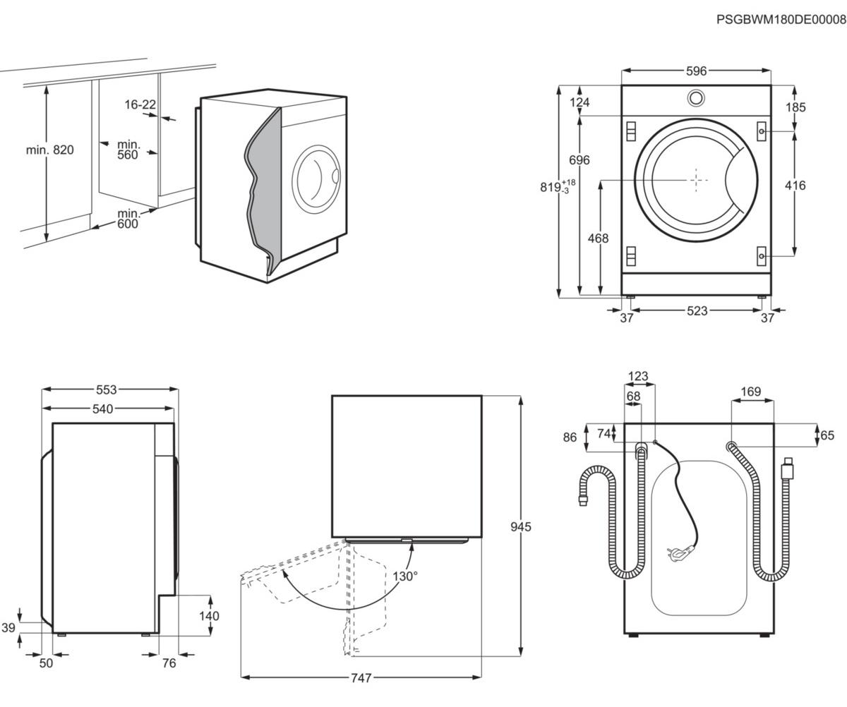 Pralka Electrolux EW7F447WI 7kg 1400obr/min