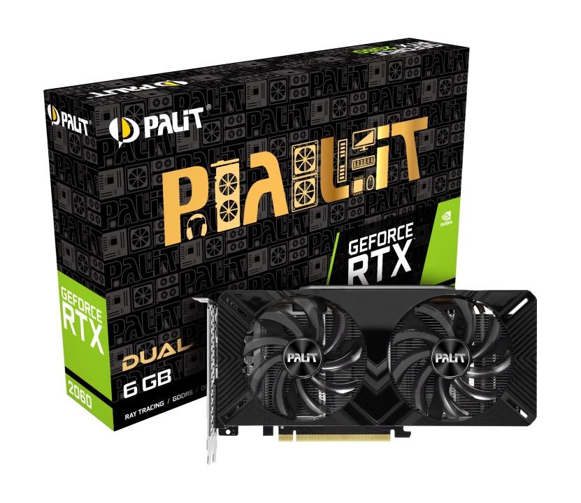 Palit GeForce RTX 2060 Dual 6GB GDDR6 192bit