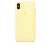 Apple Silicone Case iPhone Xs Max MUJR2ZM/A (łagodny żółty)