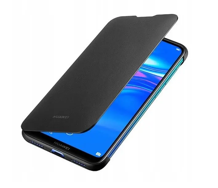 Etui Huawei Flip Cover do Huawei Y7 2019 Czarny