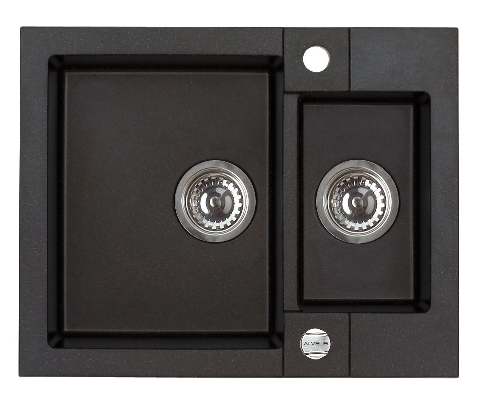 Zlewozmywak Alveus Rock 80 1218091 Granitowy Czarny