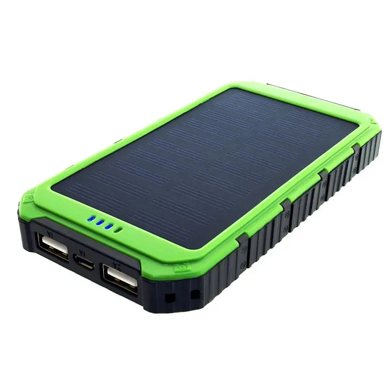 Powerbank PowerNeed S6000G 6000mAh ładowarka solarna z oświetleniem LED