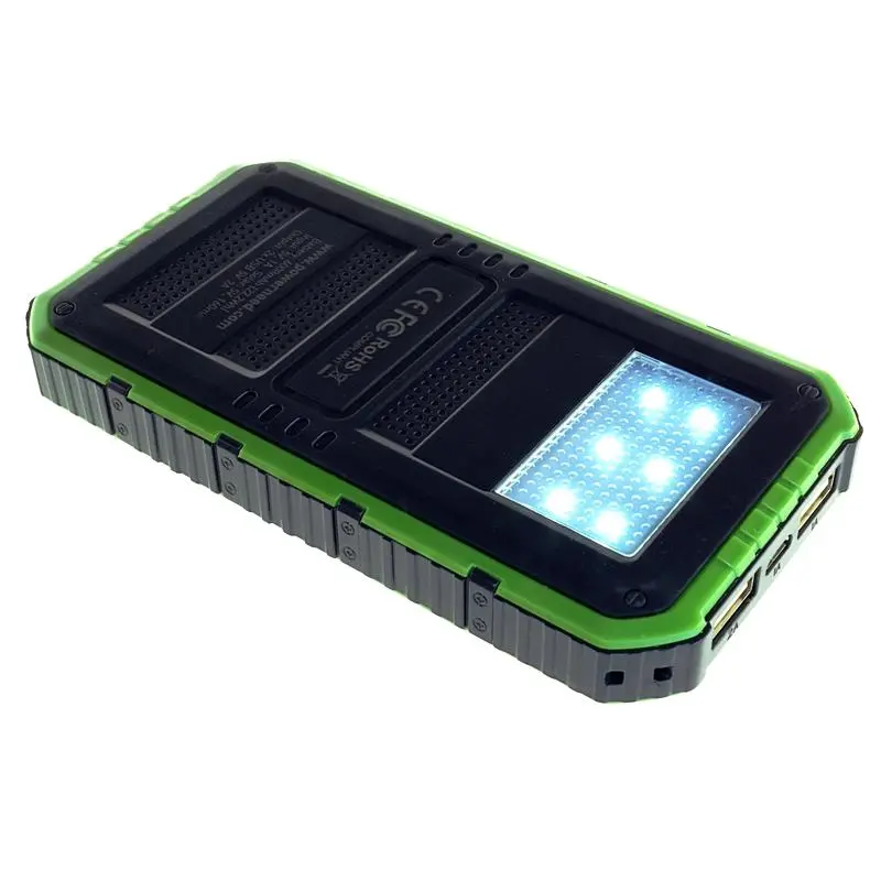 Powerbank PowerNeed S6000G 6000mAh ładowarka solarna z oświetleniem LED