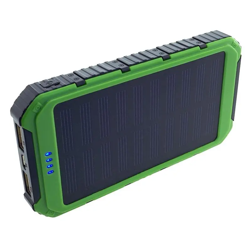 Powerbank PowerNeed S6000G 6000mAh ładowarka solarna z oświetleniem LED