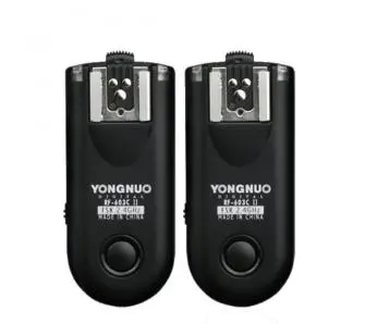 Zestaw do wyzwolenia Yongnuo RF603C II z kablem C1 do Canon