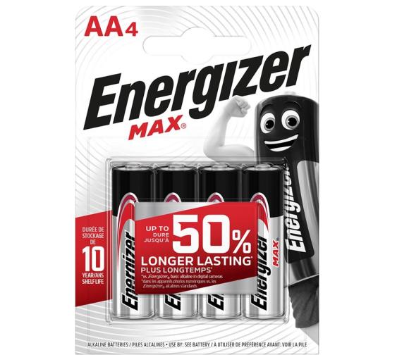 baterie Energizer AA Max (4 szt.)