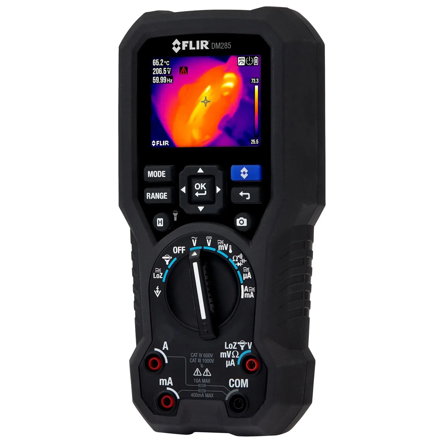 Kamera termowizyjna Flir multimetr cyfrowy z elastycznymi cęgami