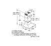 Okap Bosch DWQ66DM50 Srebrny