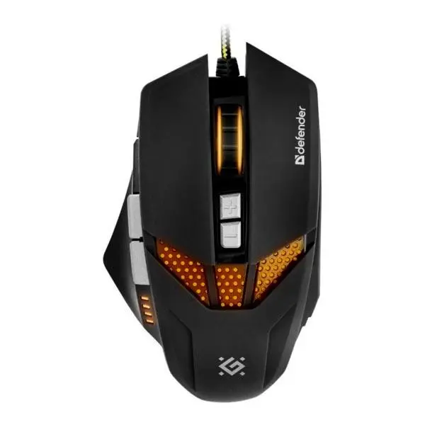 Myszka gamingowa Defender Warhead GM-1780 Czarny
