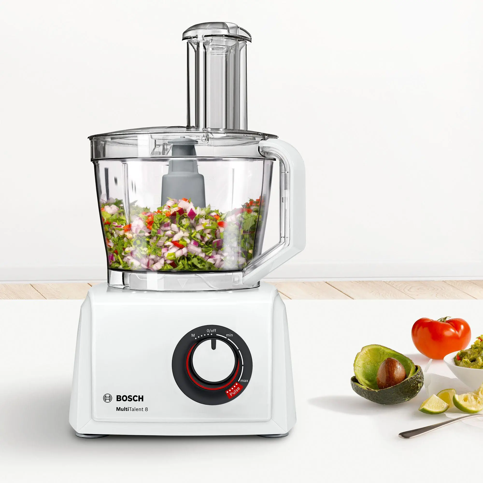 Robot kuchenny Bosch MultiTalent 8 MC812W620 1100W Blender kielichowy Wyciskarka do cytrusów