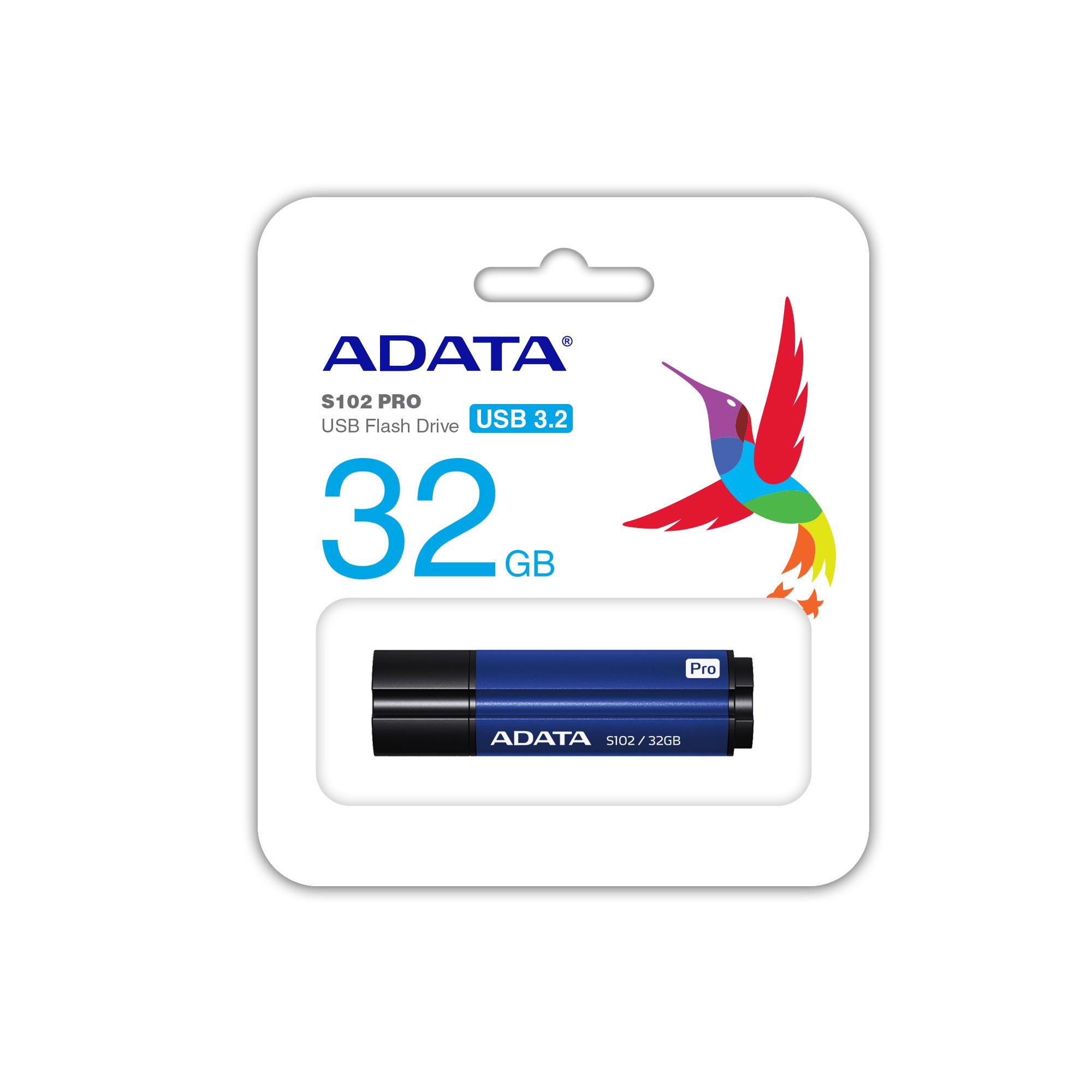 PenDrive Adata S102 Pro 32GB USB 3.0 (niebieski)
