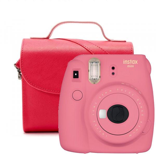 Fujifilm Instax Mini 9 (różowy) + wkład + torba