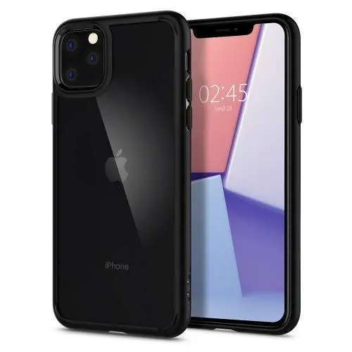Etui Spigen Ultra Hybrid 075CS27136 do iPhone 11 Pro Max matte black
