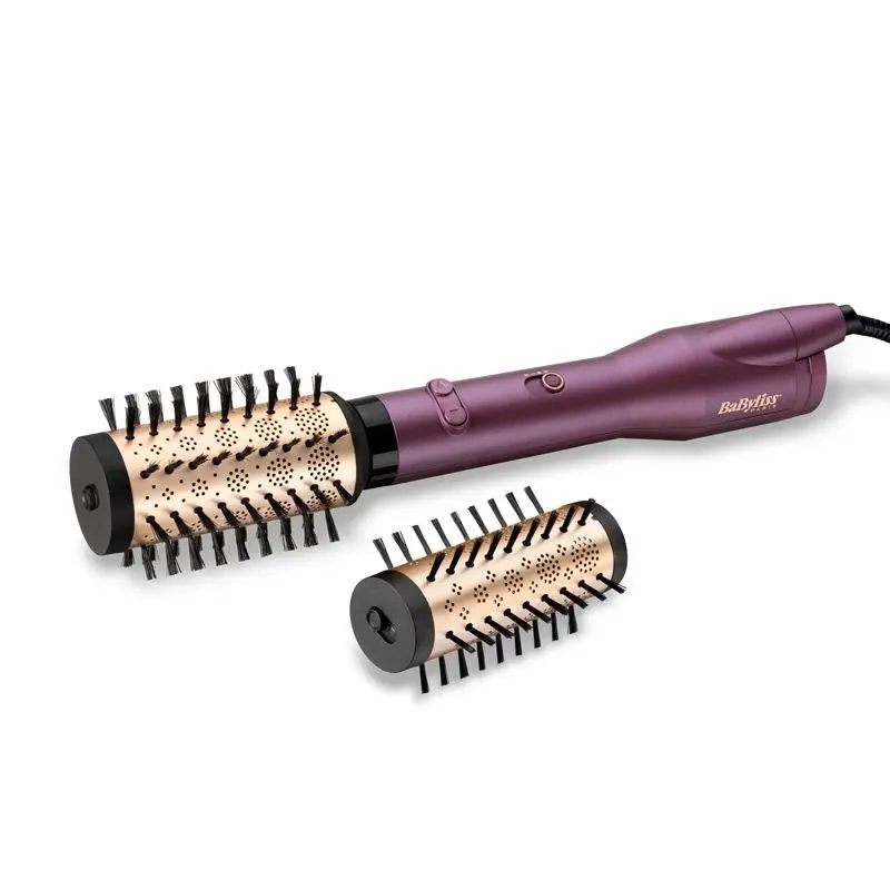 Suszarko-lokówka BaByliss Big Hair Dual Hot Air Styler AS950E 650W Jonizacja Obrotowa Zimny nawiew Średnica szczotki 40mm 50mm