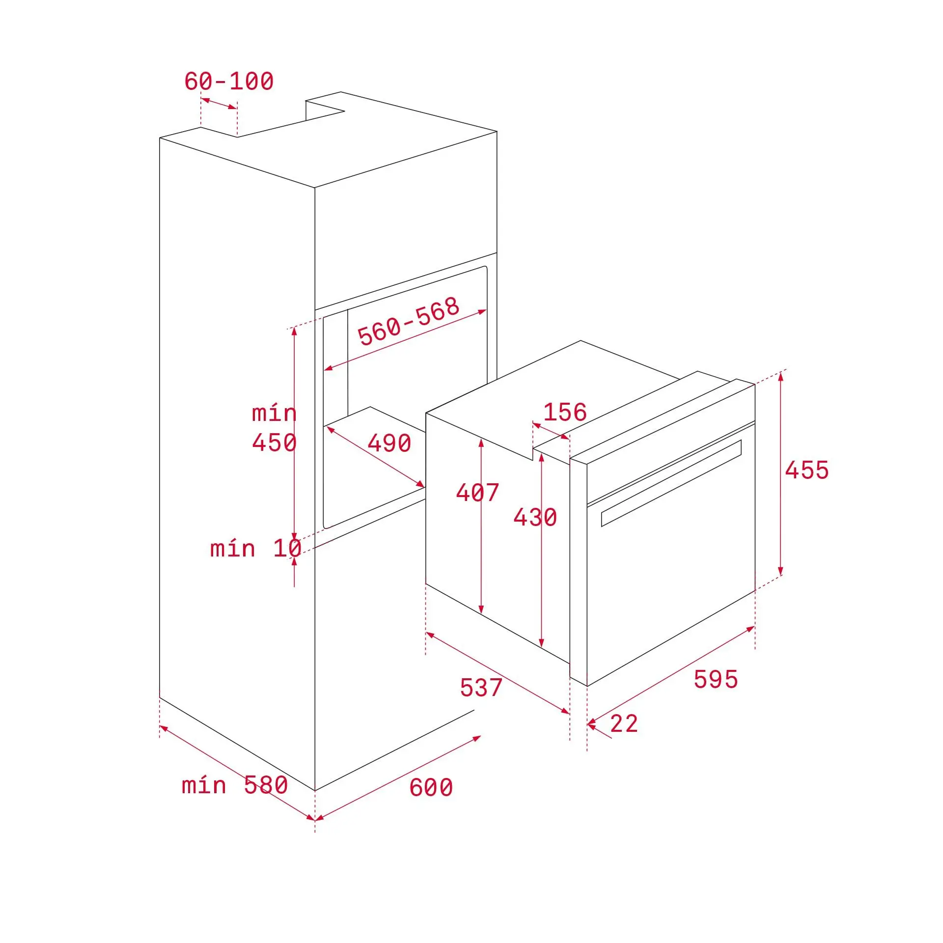 Piekarnik elektryczny Teka Maestro HLC 8400 WH Termoobieg Białe szkło