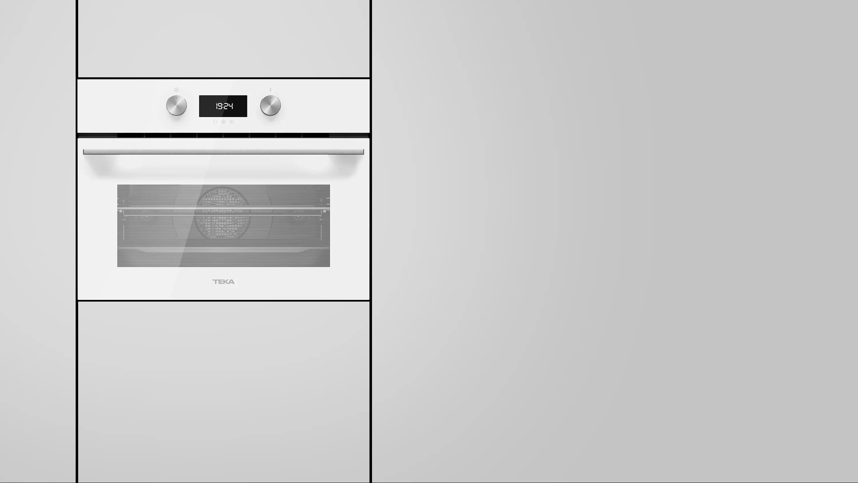 Piekarnik elektryczny Teka Maestro HLC 8400 WH Termoobieg Białe szkło