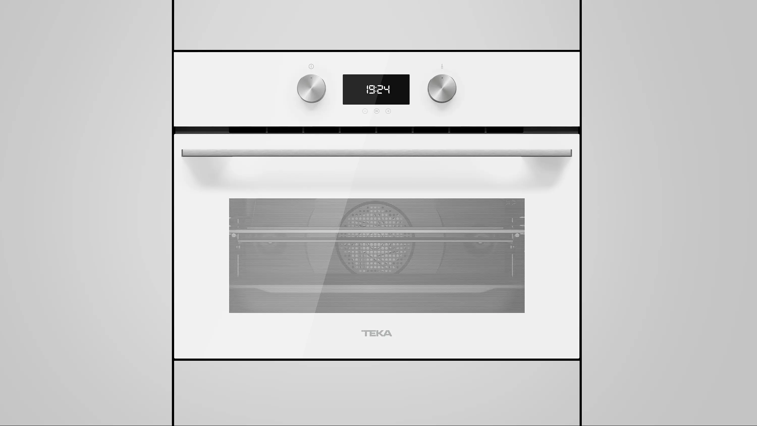 Piekarnik elektryczny Teka Maestro HLC 8400 WH Termoobieg Białe szkło