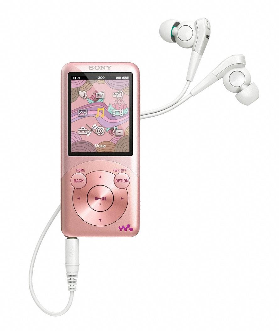 Odtwarzacz Sony NWZ-S755 (różowy)