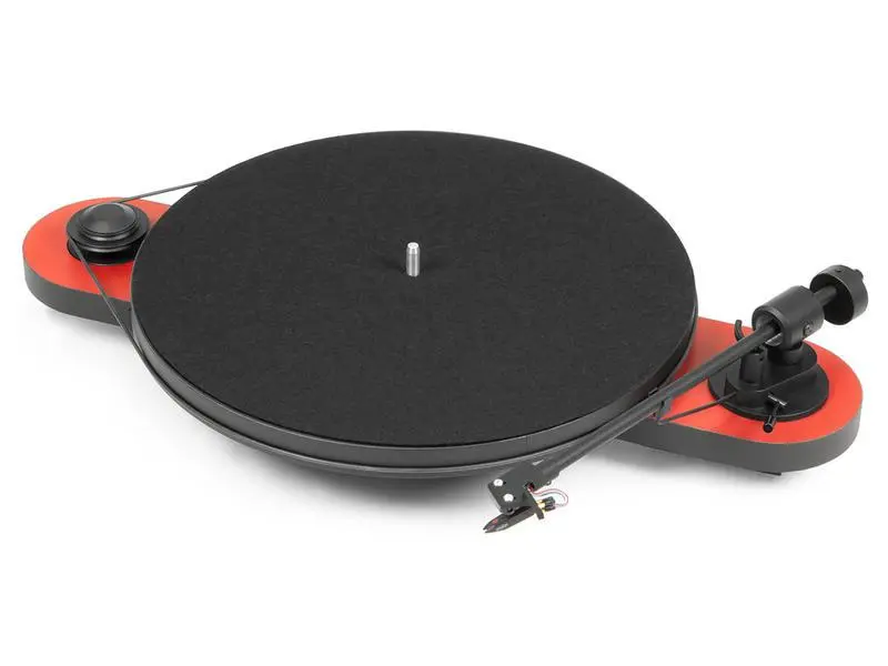 Gramofon Pro-Ject Audio System Elemental Manualny Napęd paskowy Czerwony