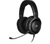 Słuchawki przewodowe z mikrofonem Corsair HS35 Carbon CA-9011195-EU Nauszne Czarny