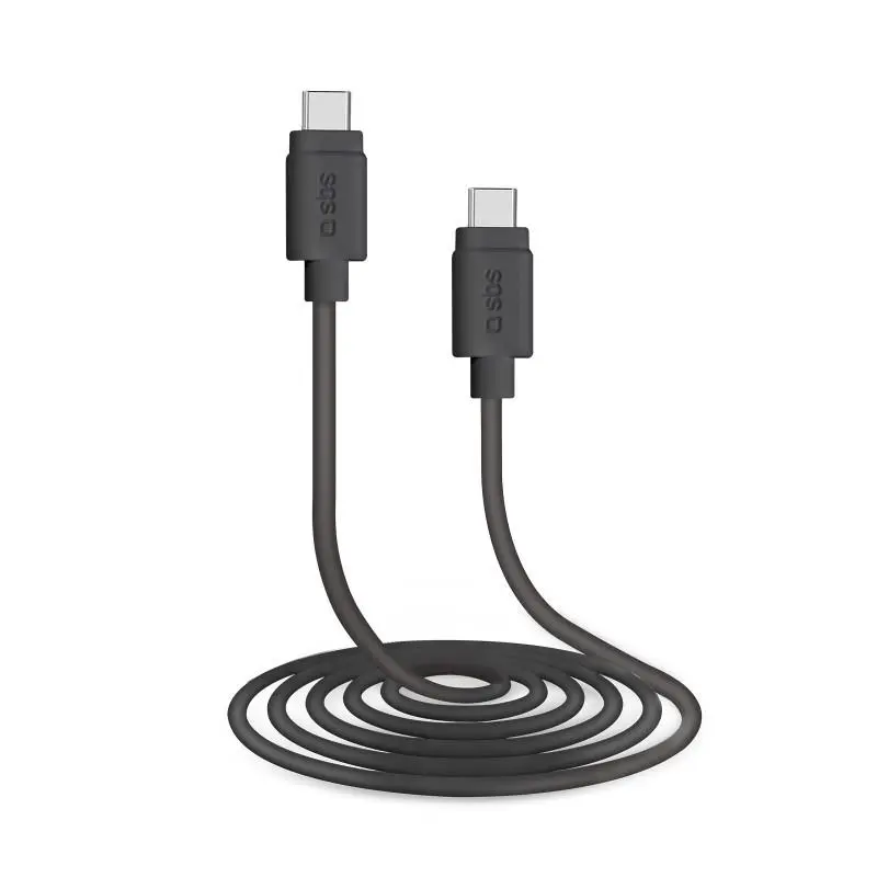 Kabel SBS USB-C do USB-C 1,5m Czarny
