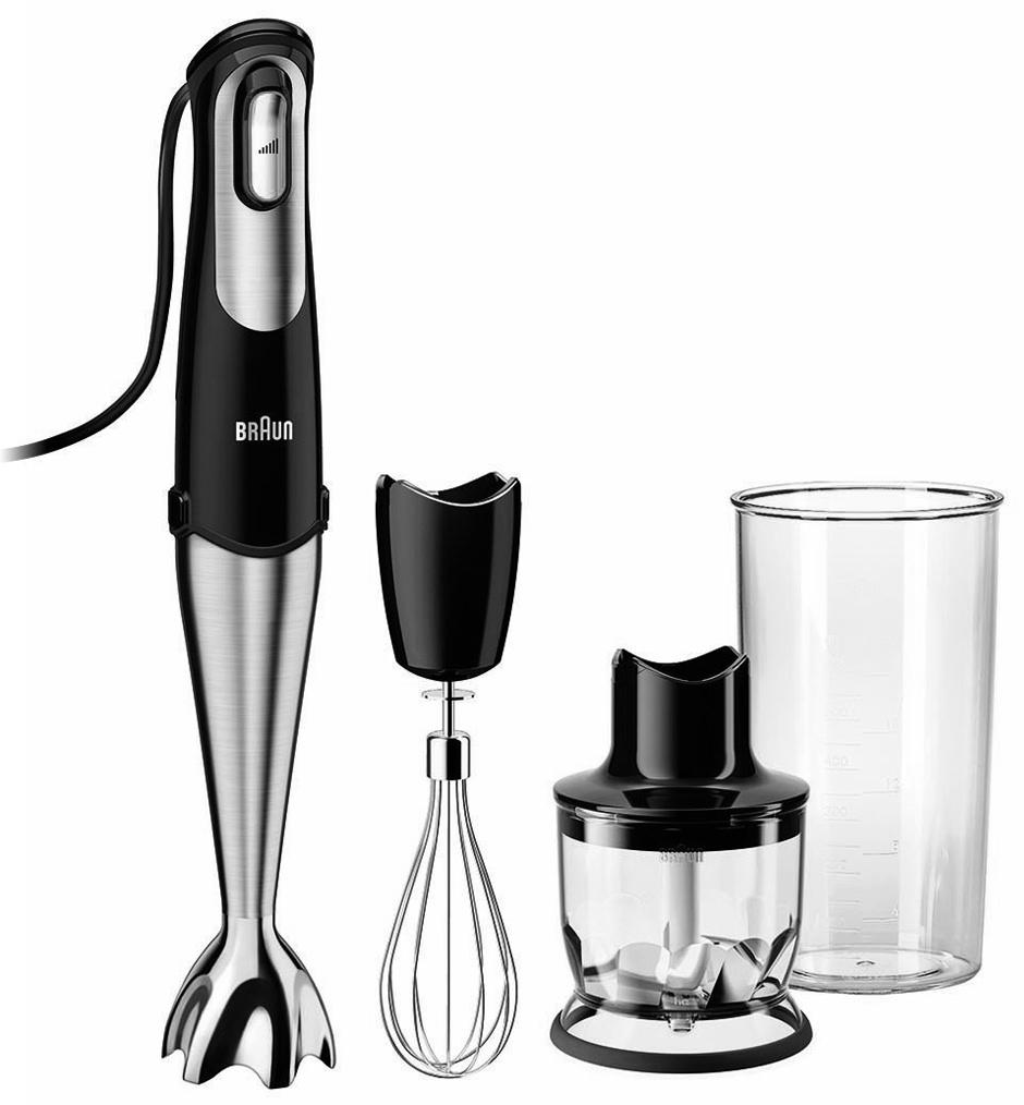 Blender Braun Multiquick 7 MQ725 Omelette - mini rozdrabniacz - końcówka do ubijania