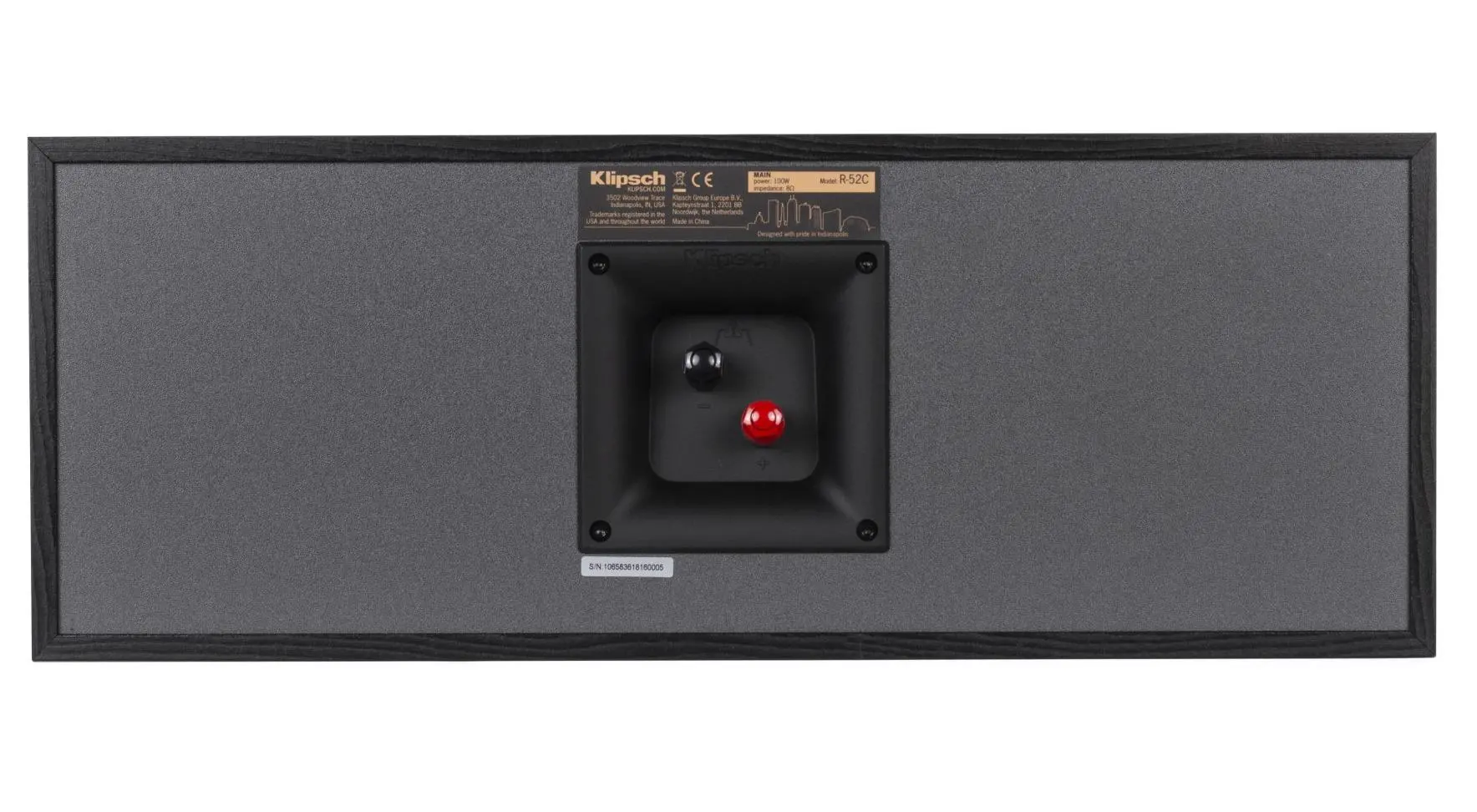 Głośnik Klipsch R-52C Czarny