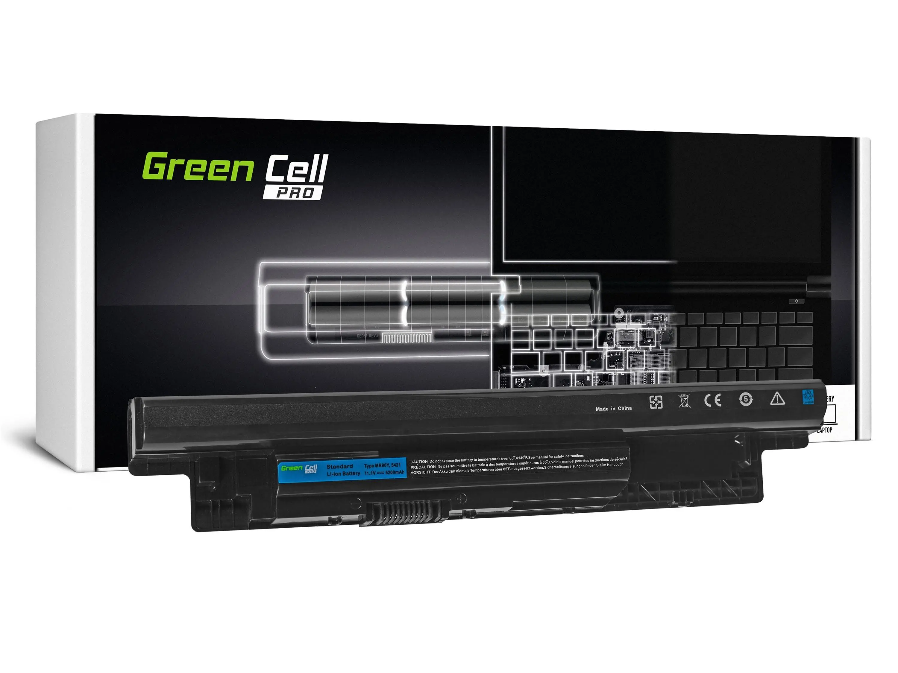 Bateria do laptopa Green Cell Pro DE69PRO Dell