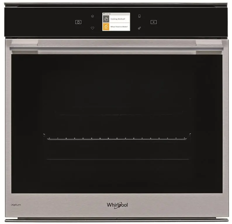 Piekarnik elektryczny Whirlpool W9 OM2 4MS2 H Termoobieg Termosonda Zdalne sterowanie Srebrno-czarny