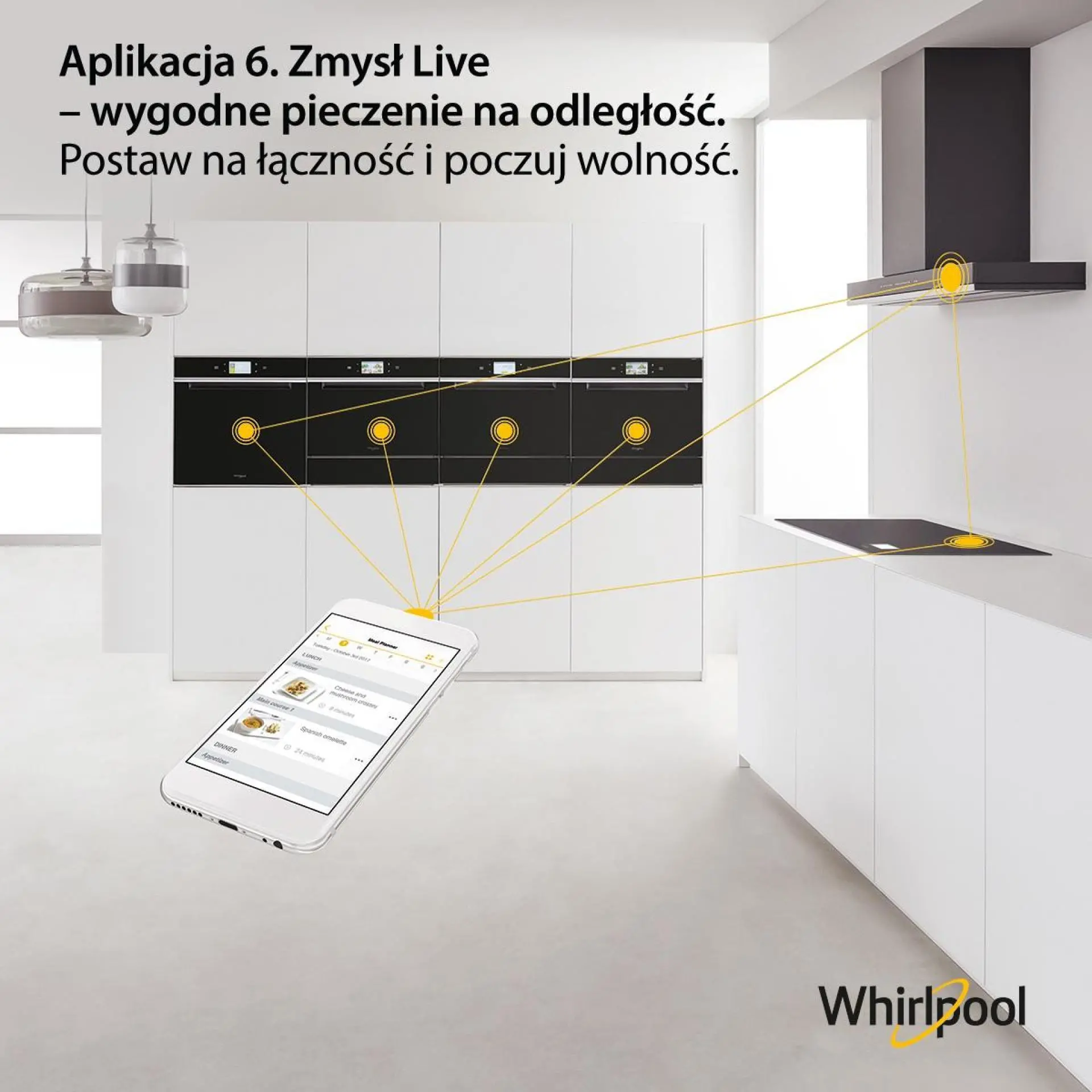 Piekarnik elektryczny Whirlpool W9 OM2 4S1 P BSS Termoobieg Zdalne sterowanie Czarny
